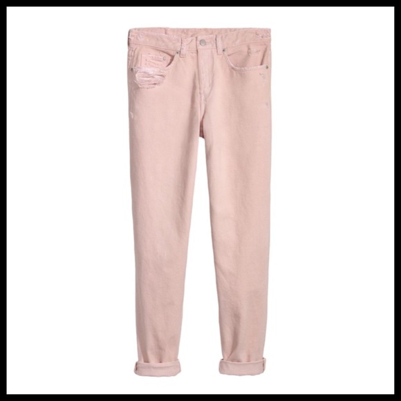 H&M NWT Low Waist Boyfriend Jean - Picture 1 of 9
